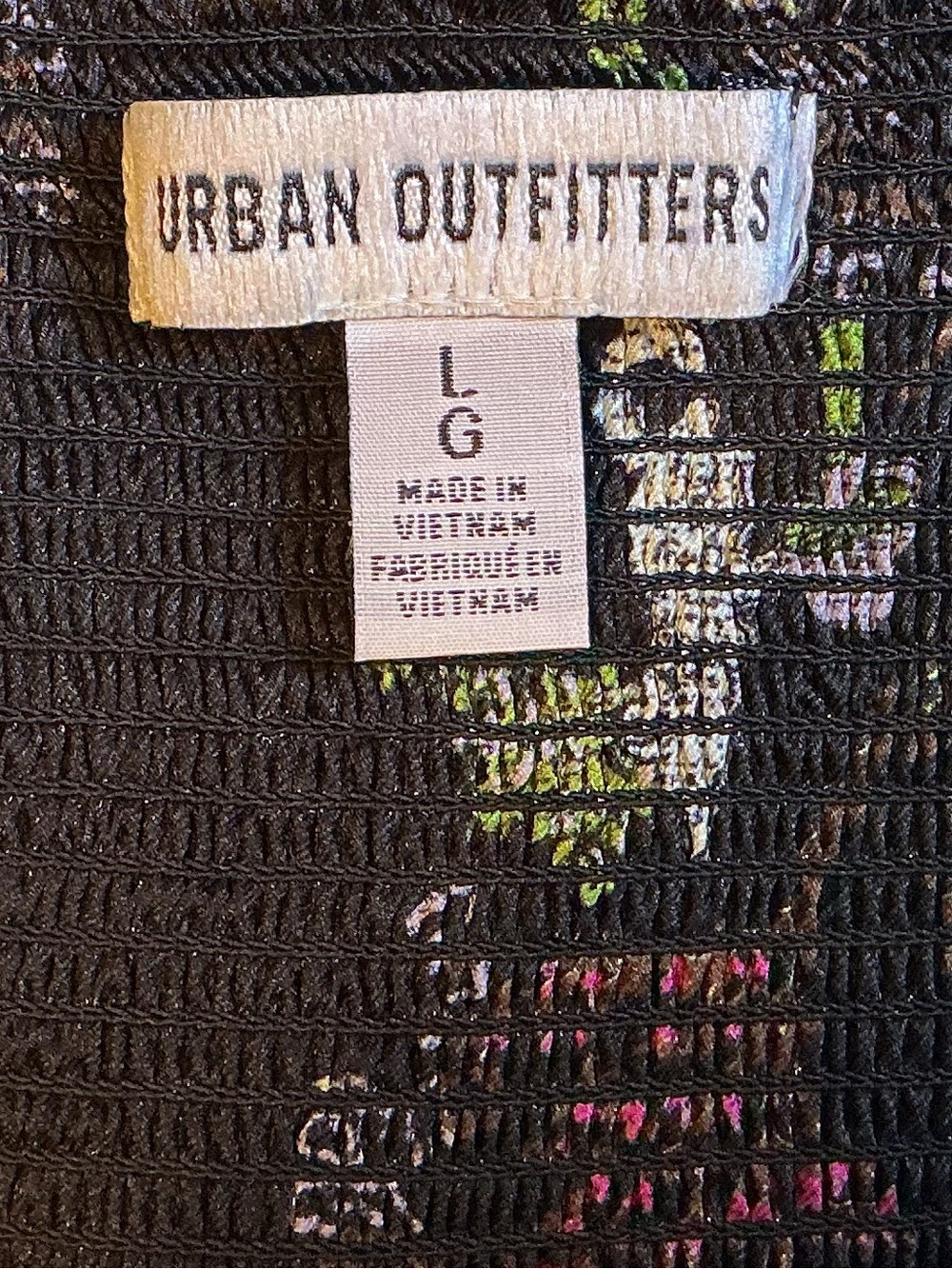Urban Outfitters Cottagecore Fairycore Whimsigoth Mushroom Cat Floral Dress L - Picture 9 of 11